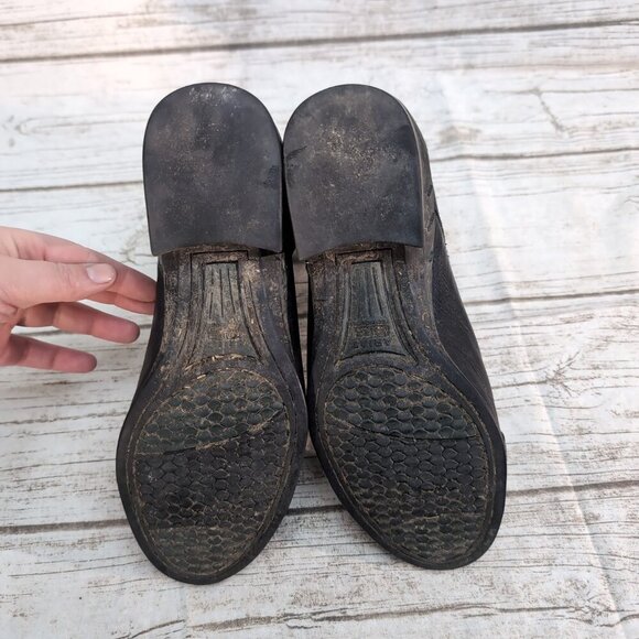 Ariat Black Leather Heritage Breeze Zip Paddock Boots Women Size 7 - Picture 8 of 8